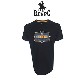 RCBPC Men Round Neck Black T-shirt PMRN80010