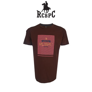 RCBPC Men Round Neck Brown T-shirt PMRN80011