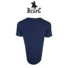 RCBPC Men Round Neck Navy Blue T-shirt PMRN80005