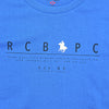 RCBPC Men Round Neck Blue T-shirt PMRN80002