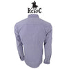 RCBPC Men Long Sleeve Shirt Business Wear Purple PMLSA60041