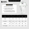RCBPC Men Short Sleeve Shirt Business Wear Gray PMSSA60036